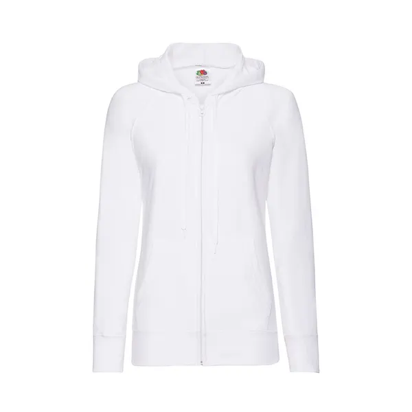 Толстовка без начеса "Ladies Lightweight Hooded Sweat", S, 80% х/б 20% полиэстер, 240 г/м2