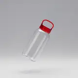 прозрачный / красный
