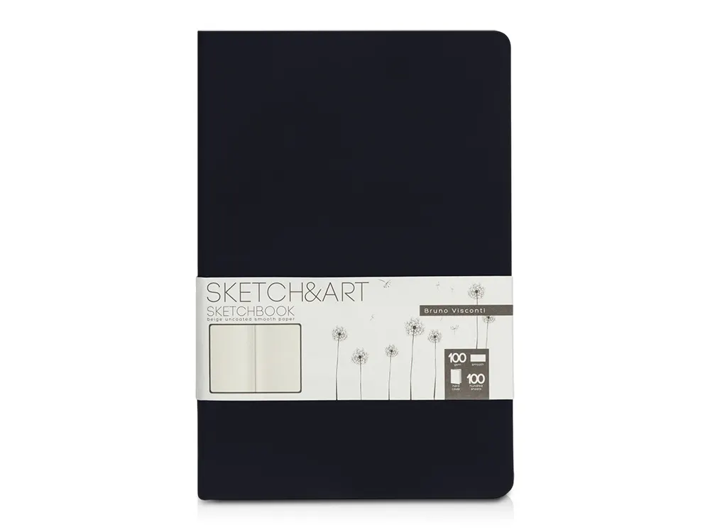 Скетчбук «Sketch & Art» 100 г/м2, soft-touch