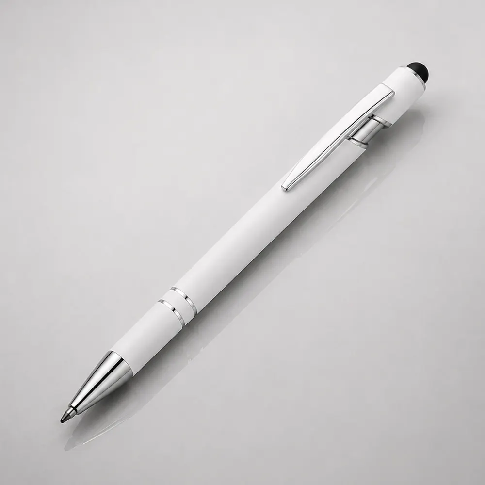 Ручка-стилус металлическая шариковая «Sway» soft-touch