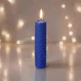 синий