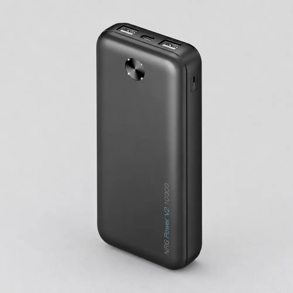 Внешний АКБ NRG Power V2 10000 мА-ч, 2A, 2xUSB