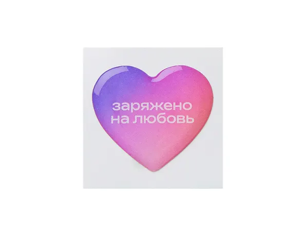 Объемный стикер из эпоксидной смолы