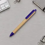 бежевый / синий