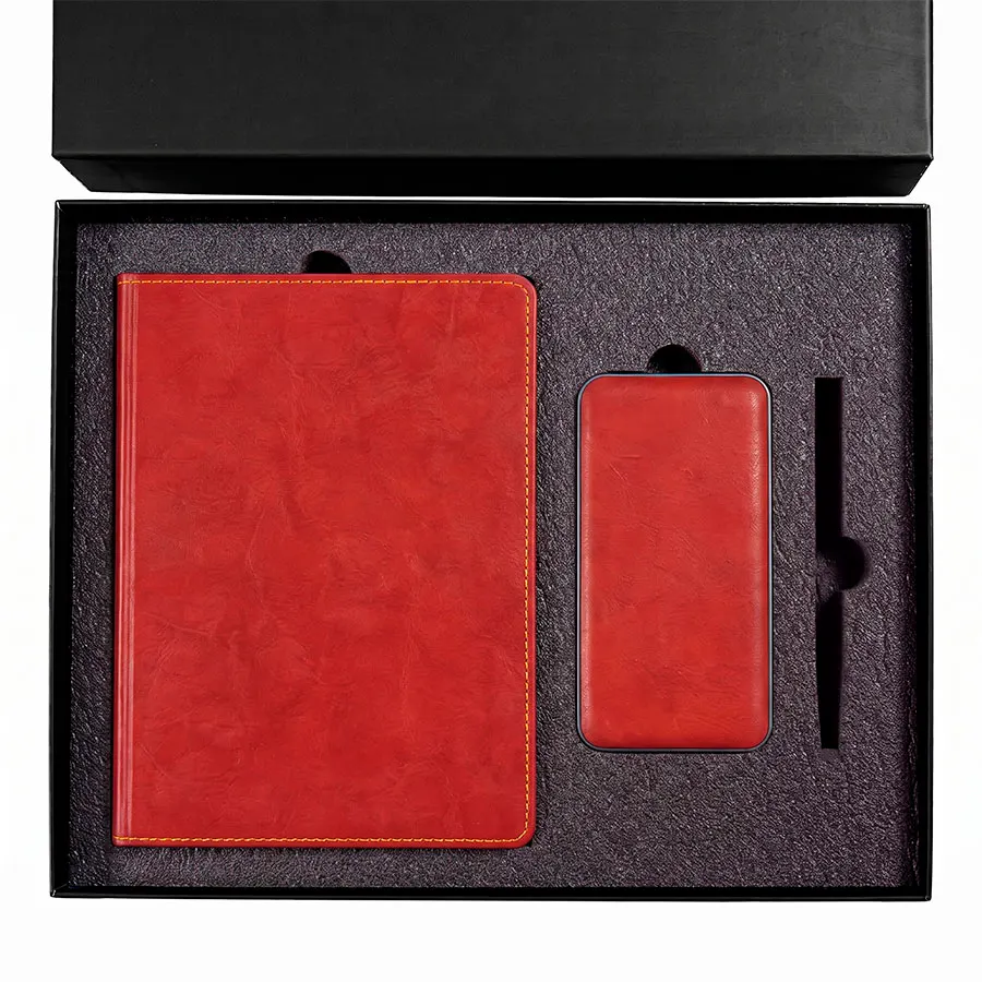 Набор подарочный  EMBER: ежедневник и power bank в коробке  с ложементом