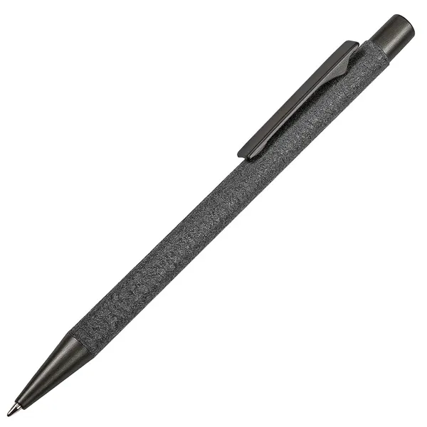 Ручка шариковая FACTOR FOLIO, серый/серебрянный, металл, пластик