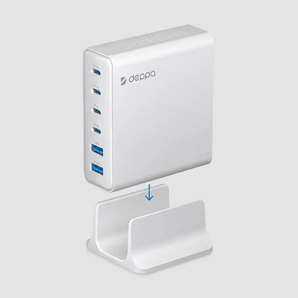 Зарядная станция 4xUSB Type-C, 2xUSB, PD, QC, 160Вт