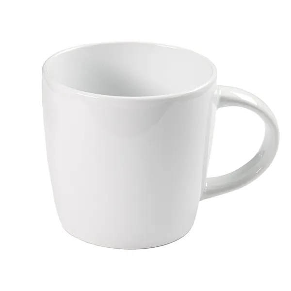 Кружка MILK , белый, 300мл, тонкая керамика, глянцевое покрытие