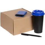 синий