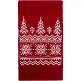 красный с молочно-белым