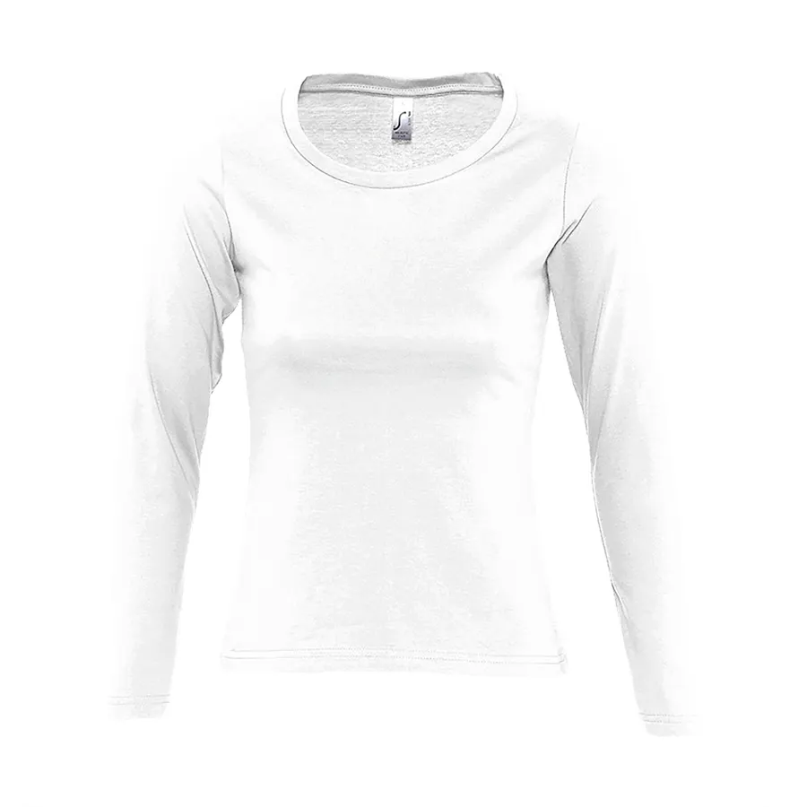 Футболка женская с длинным рукавом MAJESTIC, S, 100% хлопок, 150 г/м2
