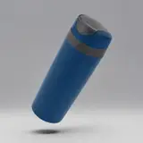 синий
