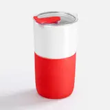 красная