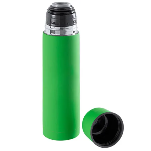 Термос вакуумный "Flask", сталь с покрытием софт тач, 500 мл.
