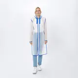 прозрачный / синий