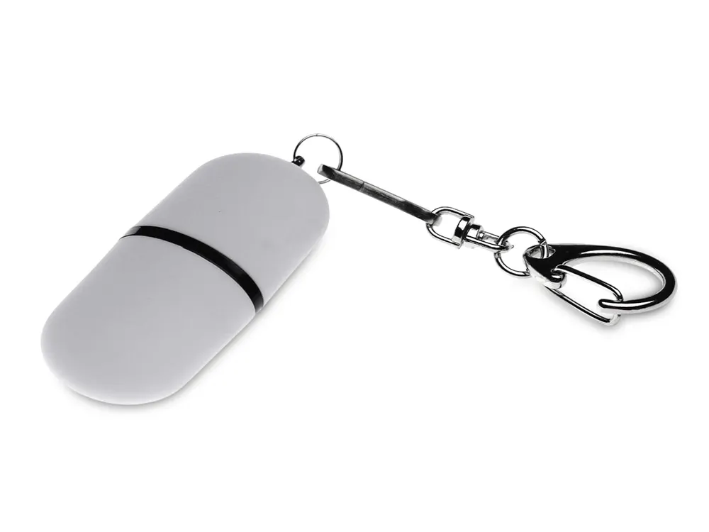 USB 2.0- флешка «Goutte Soft-touch» на 4 Гб каплевидной формы