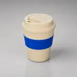 бежевый / синий