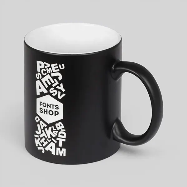 Кружка с покрытием для гравировки «Subcolor BLK»