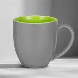 серый / зеленое яблоко