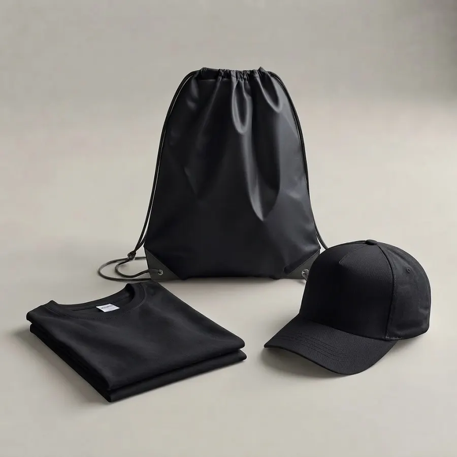 Набор  MERCHPACK: футболка M/L  и бейсболка в рюкзаке