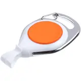 белый с оранжевым