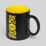 черный / желтый