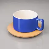 синий