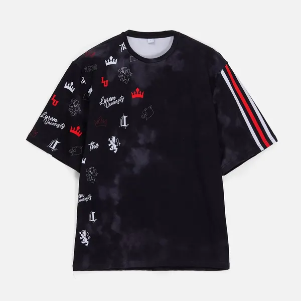 Футболка оверсайз Originelli Terry с полной запечаткой на заказ