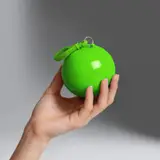 зеленое яблоко / прозрачный