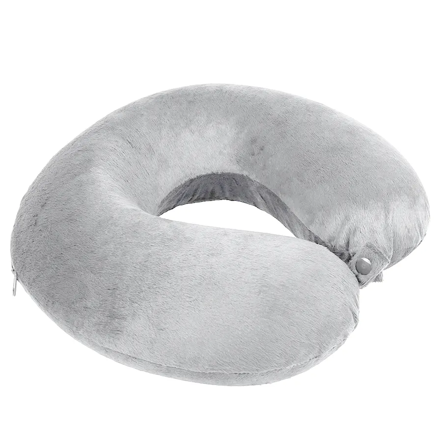 Подушка дорожная  "SOFT", memory foam, микрофибра
